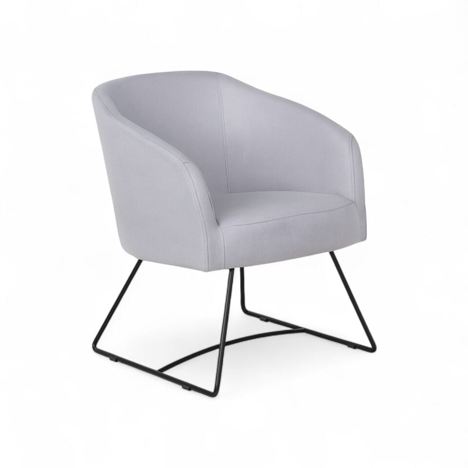 Flash U1 Gri Kumaş Bekleme Koltuğu