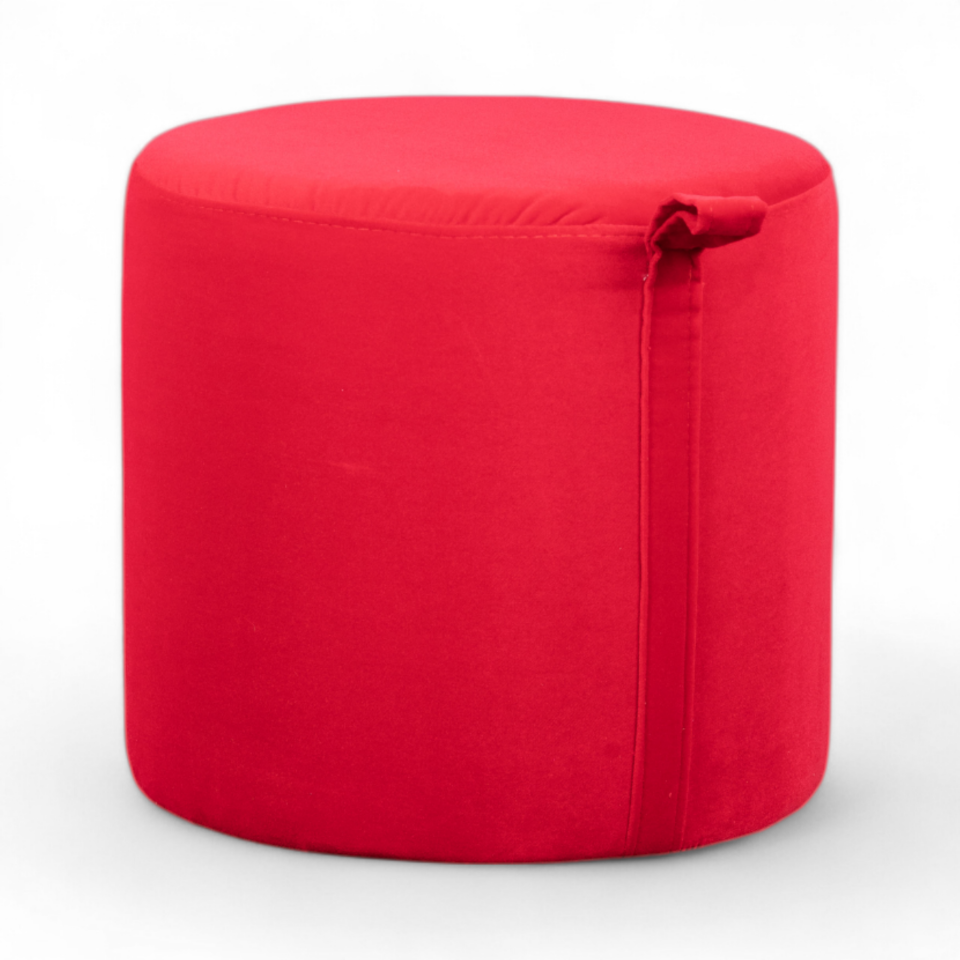 Macaron Kırmızı Puf