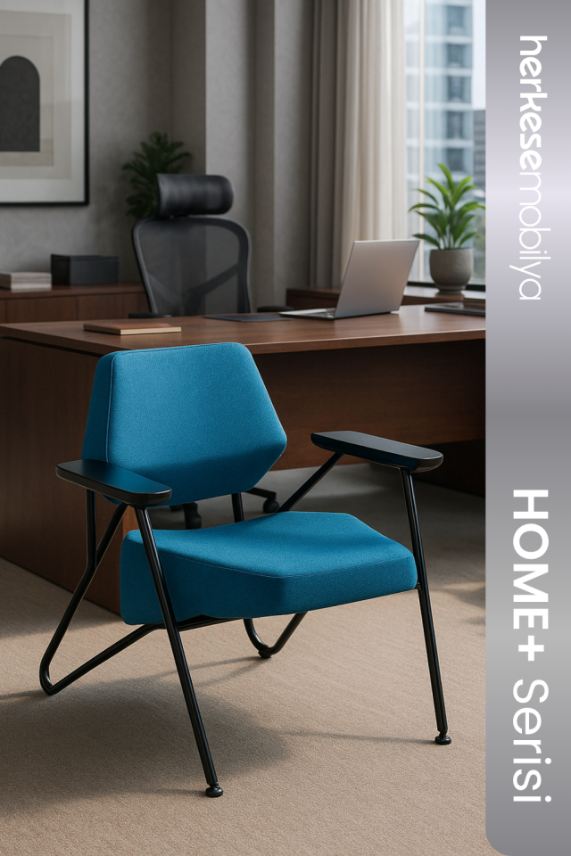 Nish Mavi Kumaş Berjer