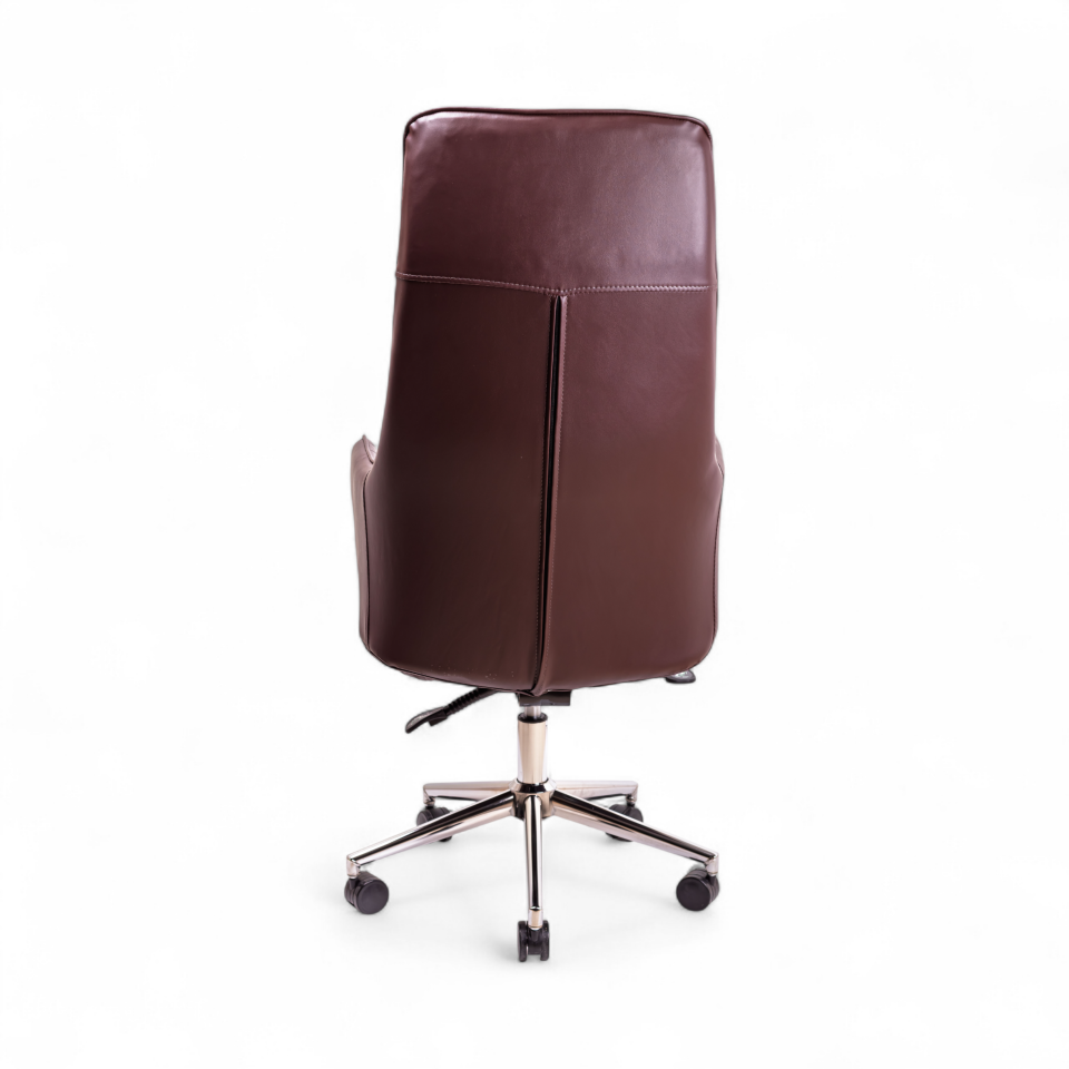 Avcı Kahverengi Deri Yönetici Koltuğu