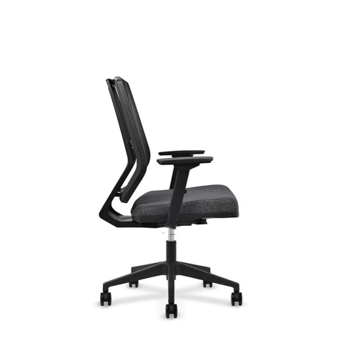 Aero Siyah & Gri Fileli Çalışma Koltuğu