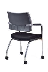 Sahra Gri Kumaş Çalışma Sandalyesi