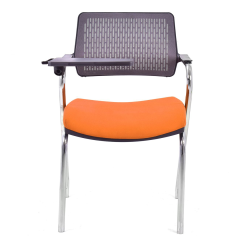 Carmel Gri & Turuncu Fileli Ofis Koltuğu