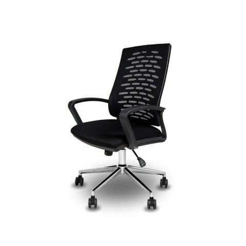 Berlin Siyah Fileli Çalışma Koltuğu