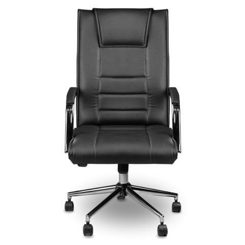 İlayda Siyah Deri Yönetici Koltuğu