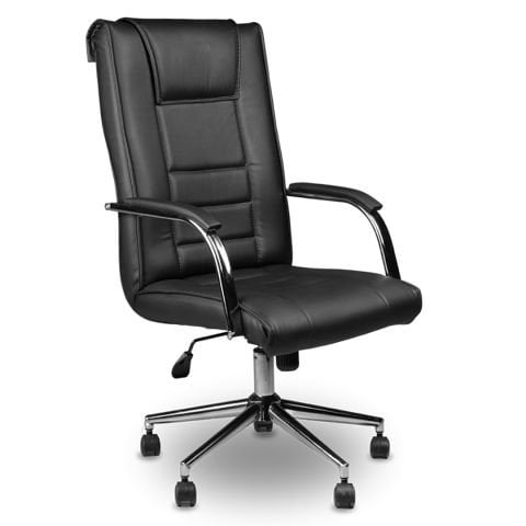 İlayda Siyah Deri Yönetici Koltuğu
