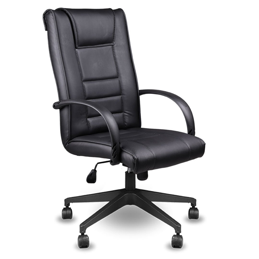 İlayda Siyah Deri Yönetici Koltuğu