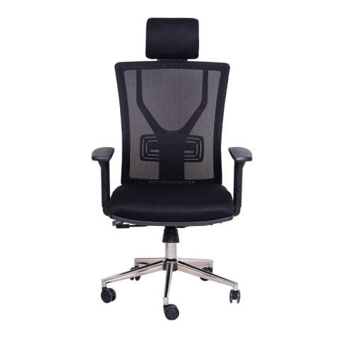 D-54 Siyah Fileli Yönetici Koltuğu