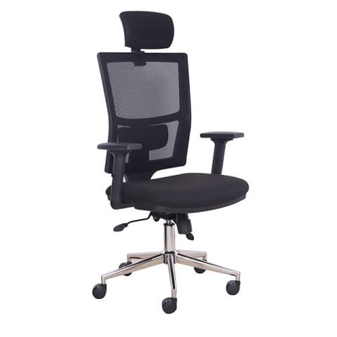 Madrit Siyah Fileli Yönetici Koltuğu