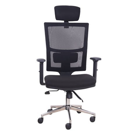 Madrit Siyah Fileli Yönetici Koltuğu