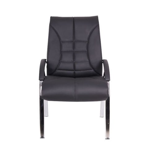 Brs Siyah Deri Misafir Koltuğu