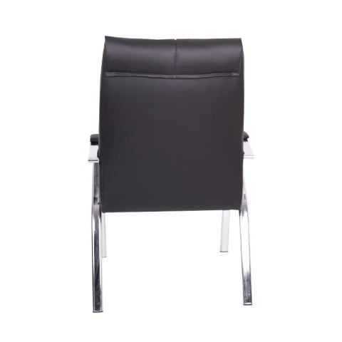 Brs Siyah Deri Misafir Koltuğu