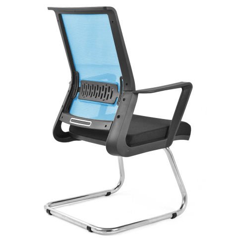 Magenta Turkuaz Fileli Ofis Misafir Koltuğu