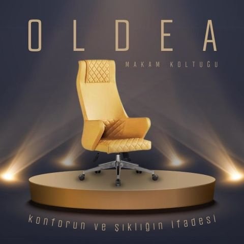 Oldea Toprak Rengi Yönetici Koltuğu