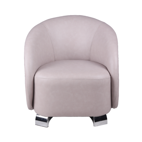 Badem Bej Deri Tekli Kanepe