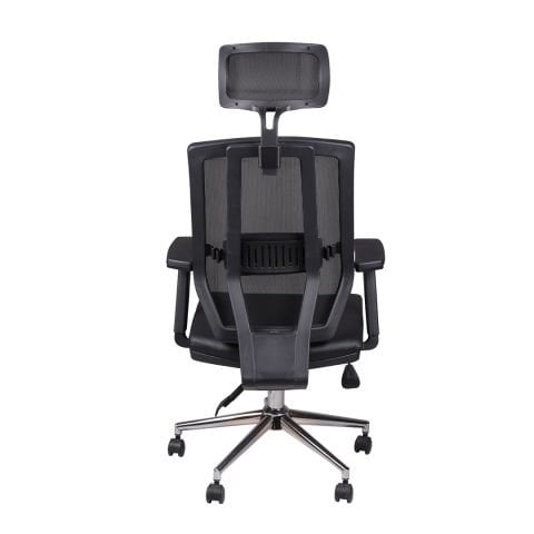 Bianca Siyah Fileli  Ofis Makam Koltuğu