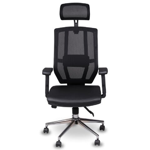 Bianca Siyah Fileli  Ofis Makam Koltuğu