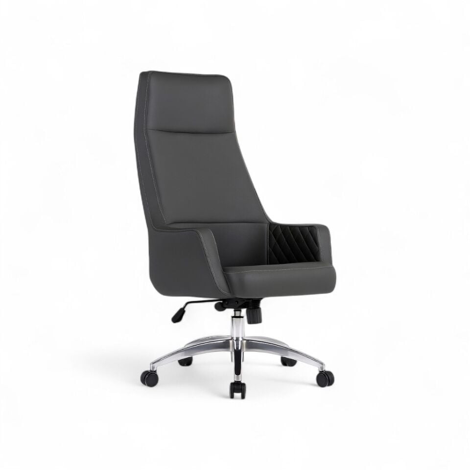 Wing Siyah Deri Makam Koltuğu