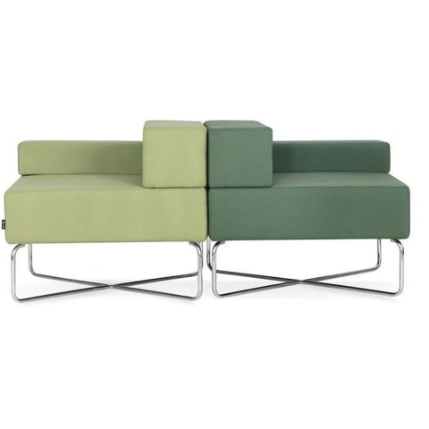 Pcs Sarı Kumaş Ofis Kanepesi