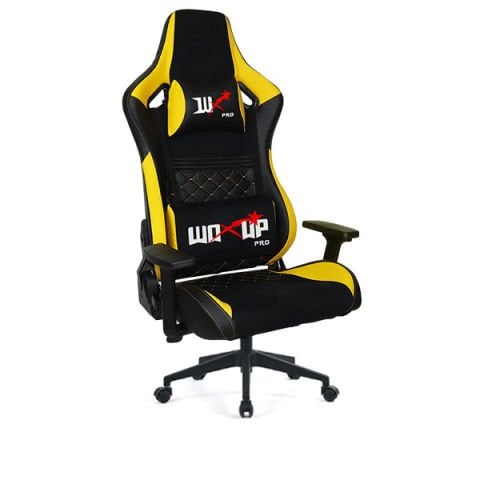 Woxup Siyah Deri Oyuncu Koltuğu