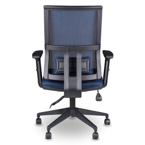 Bergama Lacivert Fileli Çalışma Koltuğu