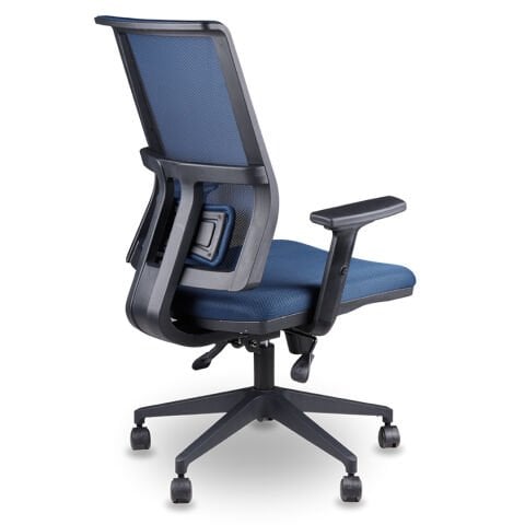 Bergama Lacivert Fileli Çalışma Koltuğu