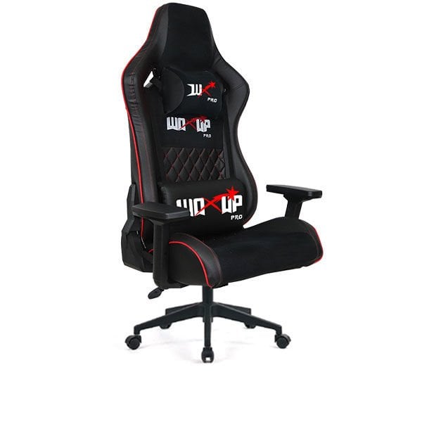 Woxup Siyah Deri Oyuncu Koltuğu