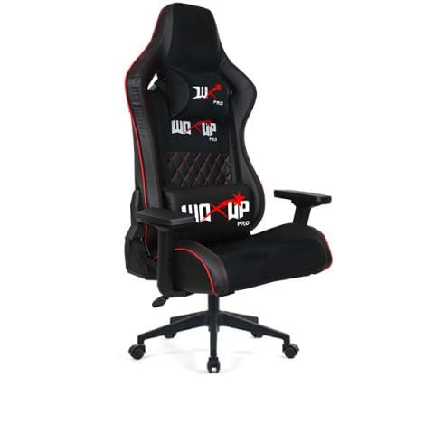 Woxup Siyah Deri Oyuncu Koltuğu