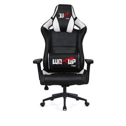 Woxup Siyah Deri Oyuncu Koltuğu