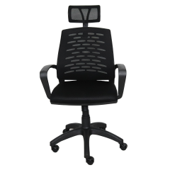 Berlin Siyah Fileli Yönetici Koltuğu