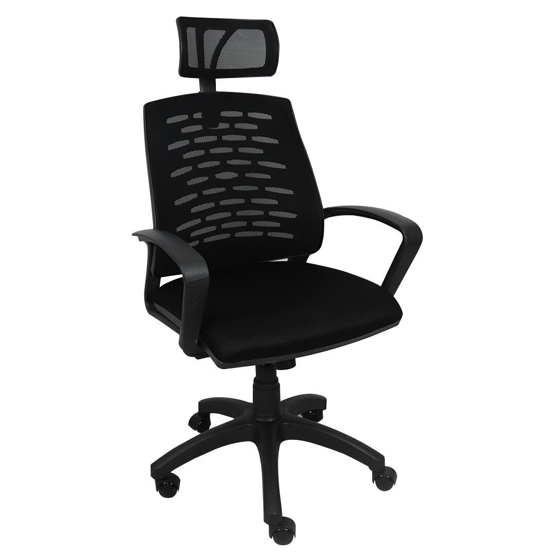 Berlin Siyah Fileli Yönetici Koltuğu