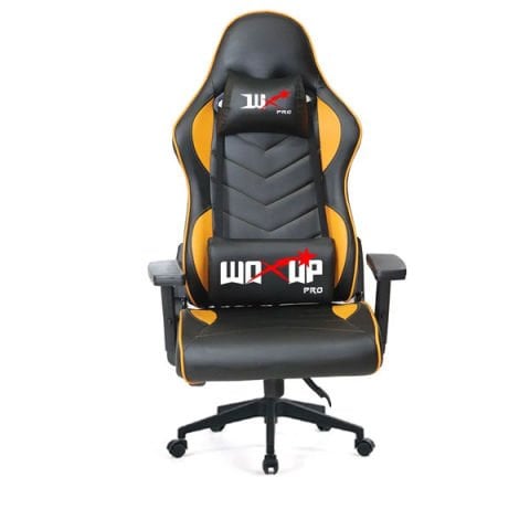 Woxup Siyah Deri Oyuncu Koltuğu