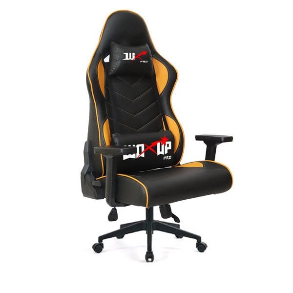 Woxup Siyah Deri Oyuncu Koltuğu