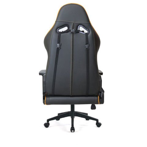 Woxup Siyah Deri Oyuncu Koltuğu