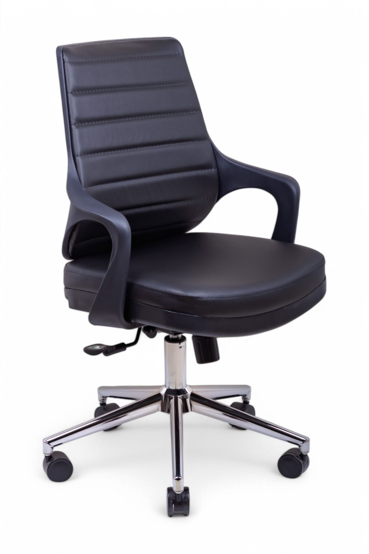 Vinasa Black Deri Çalışma Koltuğu