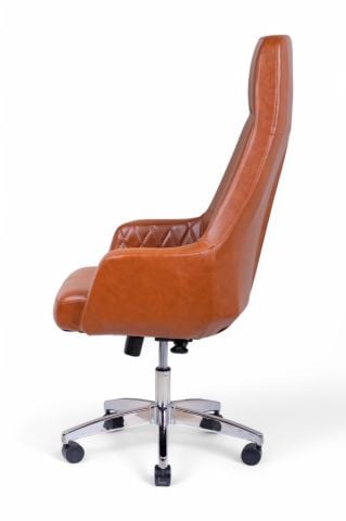 Chalette Kahverengi Deri Yönetici Koltuğu