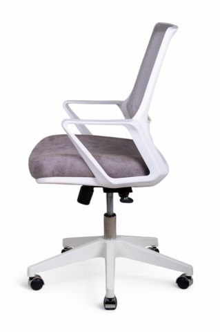 Pluton Beyaz Fileli Çalışma Koltuğu