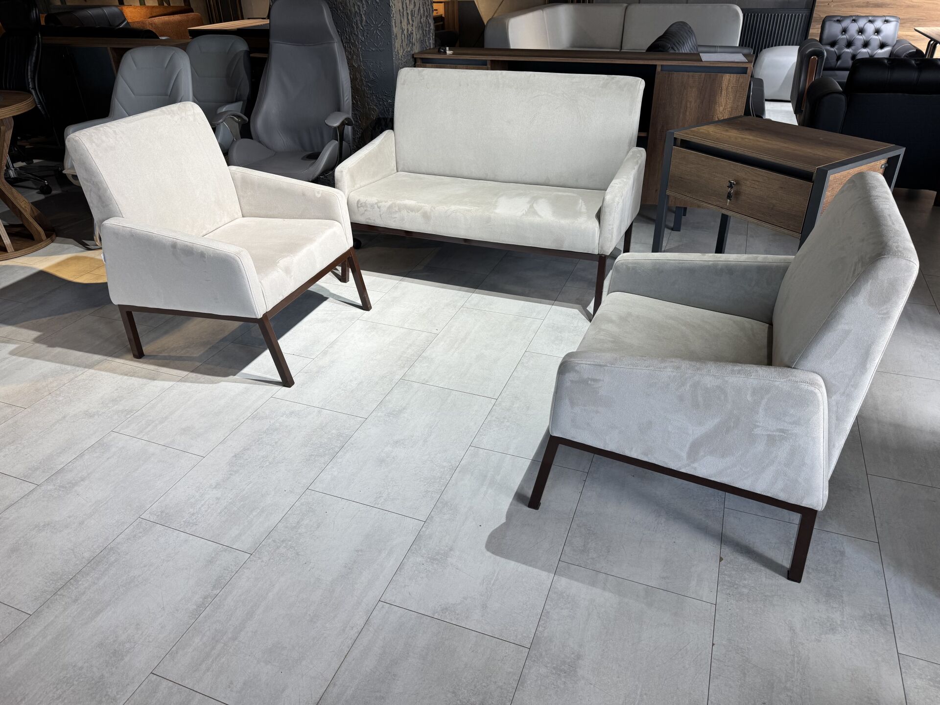 KAMPANYA Softlight Kumaş Oturma Grubu