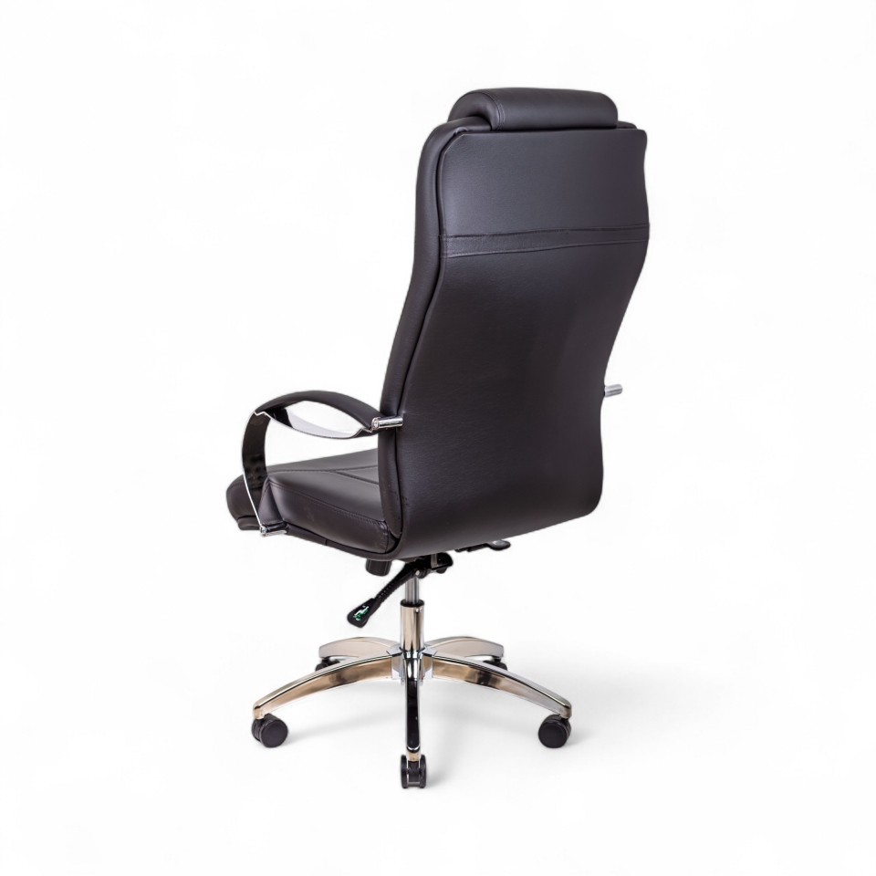 Burea Siyah Deri Yönetici Koltuğu