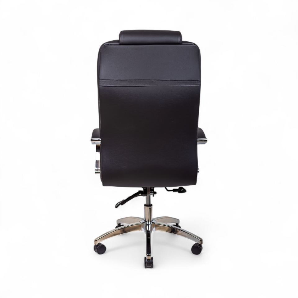Burea Siyah Deri Yönetici Koltuğu