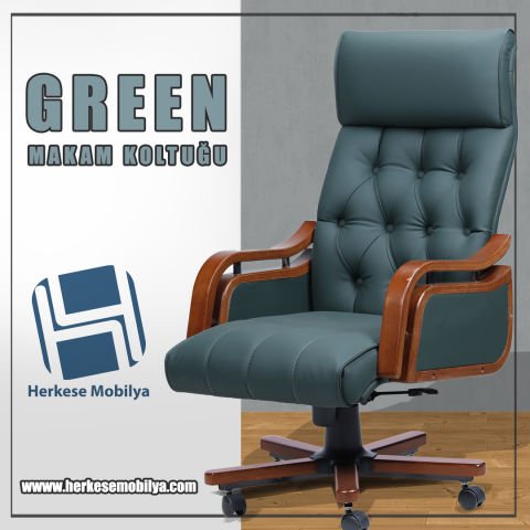 Green Deri Yönetici Koltuğu