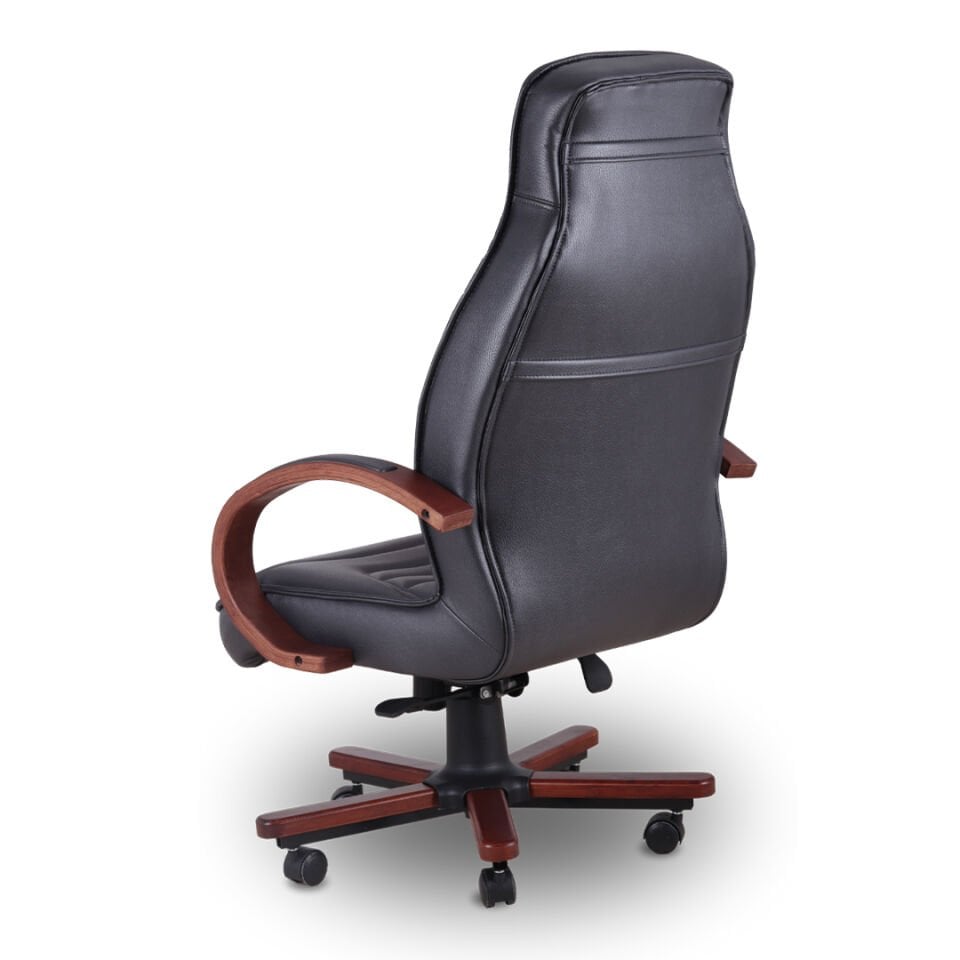 Salvador Antrasit Deri Yönetici Koltuğu