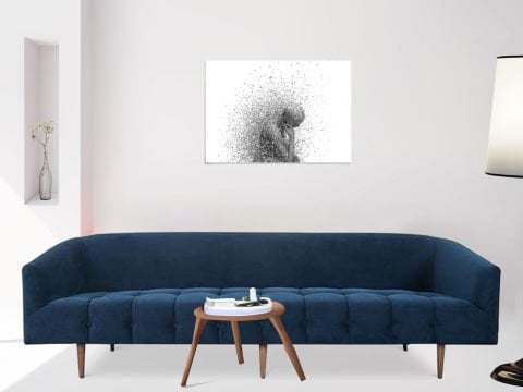 Oceans Kumaş Beşli Ofis Kanepe