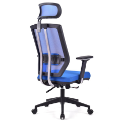 Sera Mavi Fileli Pls Makam Ofis Koltuğu