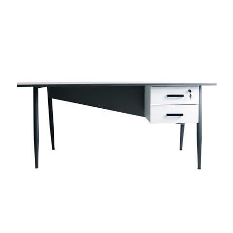 Ulka Beyaz Antrasit Ofis Masası