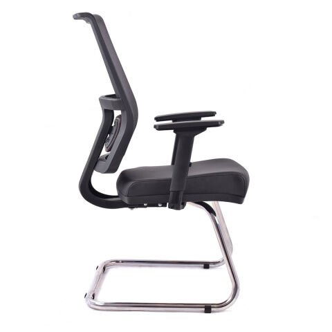 Perla Siyah Fileli Misafir Koltuğu