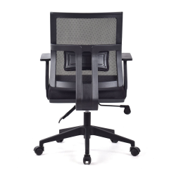 Riva Siyah Fileli Çalışma Koltuğu