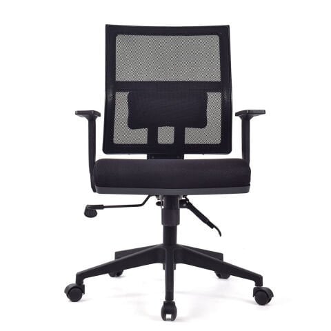 Riva Siyah Fileli Çalışma Koltuğu