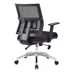 Riva Siyah Fileli Ofis Koltuğu