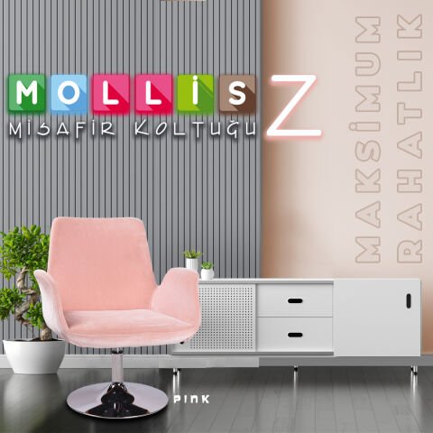Mollis Z Kumaş Ofis Misafir Koltuğu